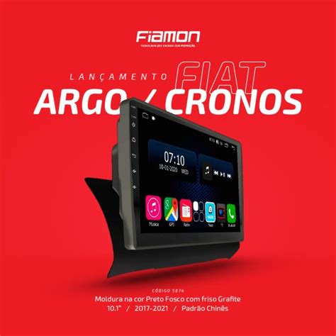 Fiamon lança molduras para Fiat Argo e Cronos Portal Revista AutoMOTIVO