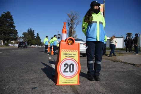 El Municipio De La Plata Realiz M S De Operativos Viales Y Detect