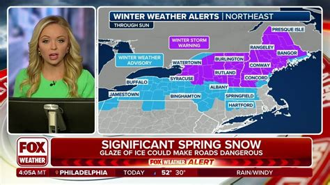 Winter Storm Warnings Issued As Heavy Wet Snow Falls Across New England