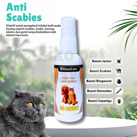 Jual Obat Jamur Spray Semprot Kucing Kelinci Dan Anjing Obat Scabies