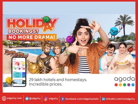 Agoda Partners With Rashmika Mandanna As It Launches Its Digital Ad In