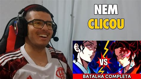 REACT MUZAN VS YORIICHI BATALHA COMPLETA VEJA COMO FOI DEMON