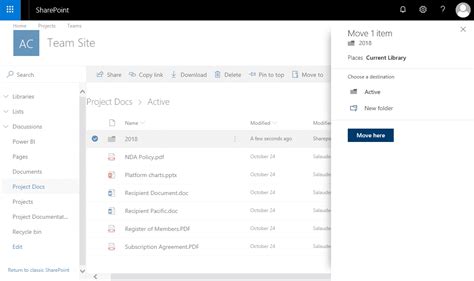 Sharepoint Online How To Move A Folder Using Powershell Sharepoint