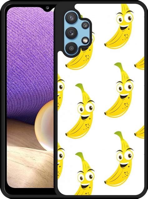 Samsung Galaxy A32 5G Hardcase Hoesje Happy Banaan Designed By Cazy Bol