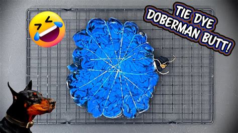 Tie Dye Pattern Doberman Butt Youtube