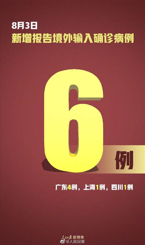 2020年8月3日31省区市新增确诊36例 广州本地宝