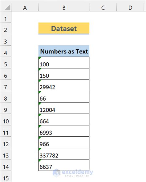 How To Convert Text To Number With Excel Vba 3 Examples With Macros