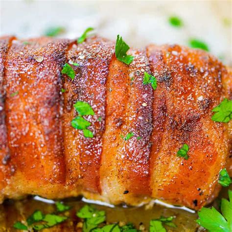 Keto Bacon Wrapped Pork Tenderloin Recipe That Low Carb Life