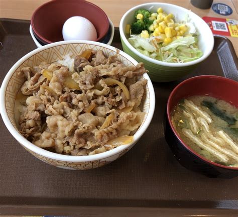 すき家の牛丼ランチセット（500円）（ゼンショーhd） けろのの株主優待とこつこつ投資