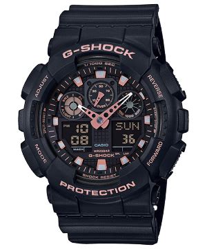 GA 100RGB 1A G SHOCK ANALÓGICO DIGITAL Negro CASIO