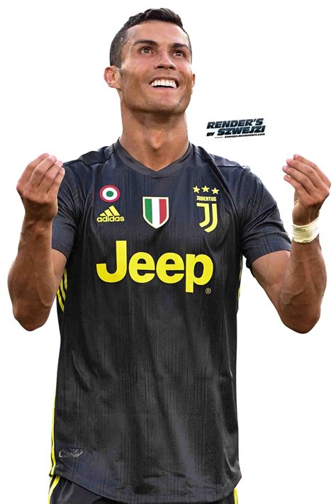 Cristiano Ronaldo Juventus Black Jersey Png By Szwejzi