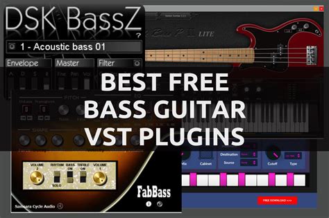 Top Best Free Bass Guitar Vst Plugins In