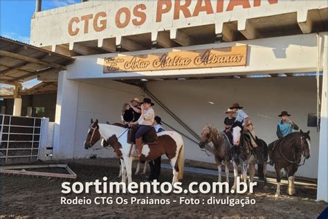 Rodeio Ctg Os Praianos Segundo Dia Domingo Muita