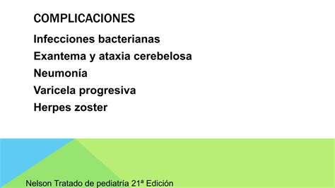 Enfermedades Exantematicas Nelson Tratado Pptx