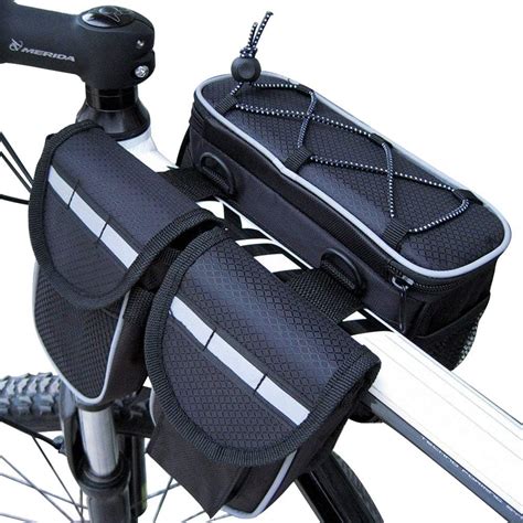 Bicyclette Sac Vélo 3 en 1 sac à coque multi fonctions avec couvercle