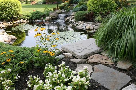 25 Pond Waterfall Designs And Ideas