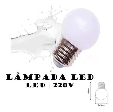 Lampada Bolinha Led W Bq Bf Penteadeira Camarim V Mercadolivre