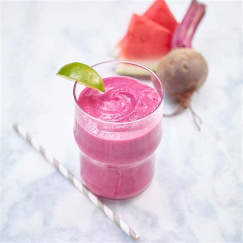 Watermelon Beet Post Workout Smoothie Watermelon Board