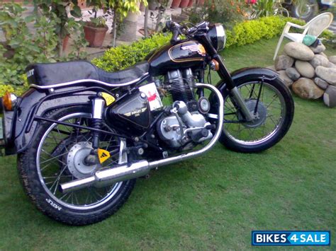 Black Royal Enfield Bullet Standard 350 Picture 1 Bike Id 49066 Bike Located In Amritsar