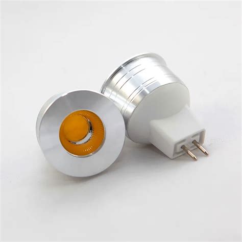 Dimmable Gu4 Mr11 Dc12v 5w Cob Led Spot Light Spotlight Bulb Warm Whitecool White With 30degree