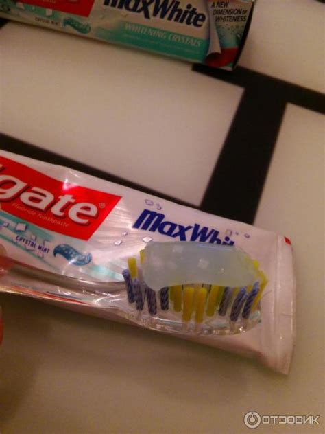 Отзыв о Зубная паста Colgate "Макс Блеск" с отбеливающими пластинками ...