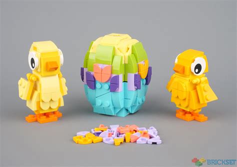 LEGO 40527 Easter Chicks Review Brickset