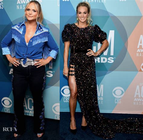 Miranda Lambert and Carrie Underwood At The 2020 ACM Awards