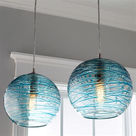 Swirling Glass Globe Pendant Light Shades Of Light Pendant Glass