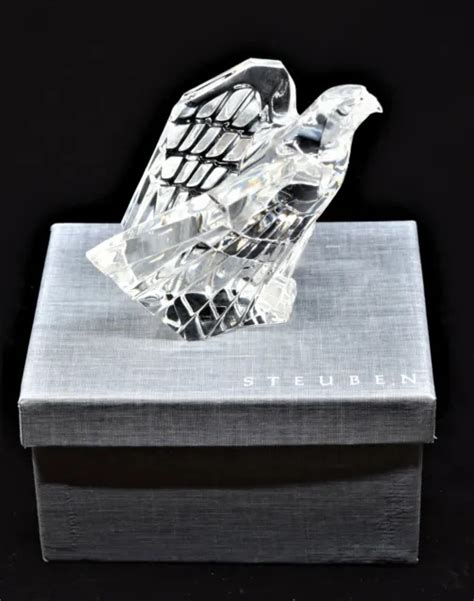 Steuben Crystal Art Glass Sculptures Figurines Statue American