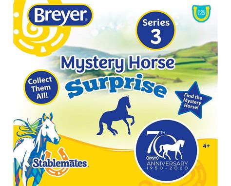 Breyer Stablemates 70th Anniversary Mystery Horse Surprise (assorted ...