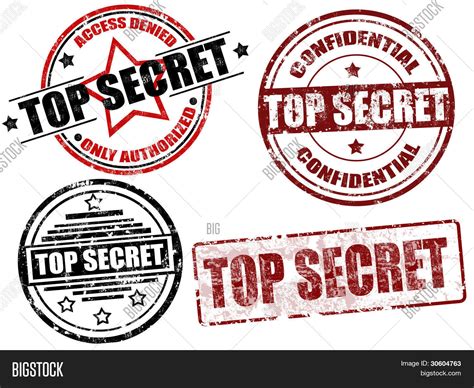 Top Secret Stamp Vector & Photo (Free Trial) | Bigstock