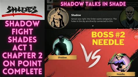 Shadow Fight Shades Early Access Act 1 Chapter 2 On Point