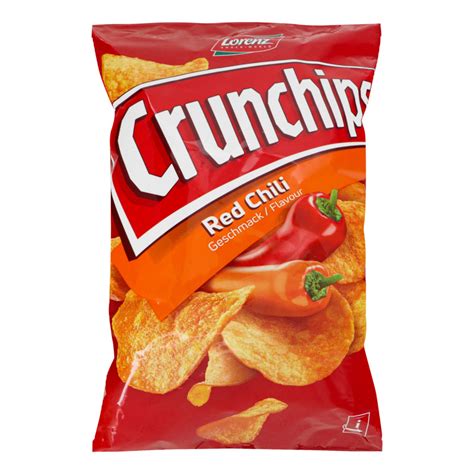 Чипсы картофельные Red Chili Crunchips Lorenz м/у 75г Lorenz ...