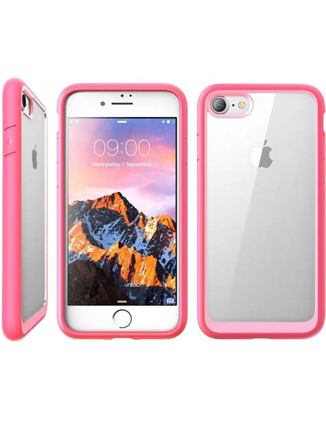 Coque Apple Iphone Et Protection Bord Renforc Rose