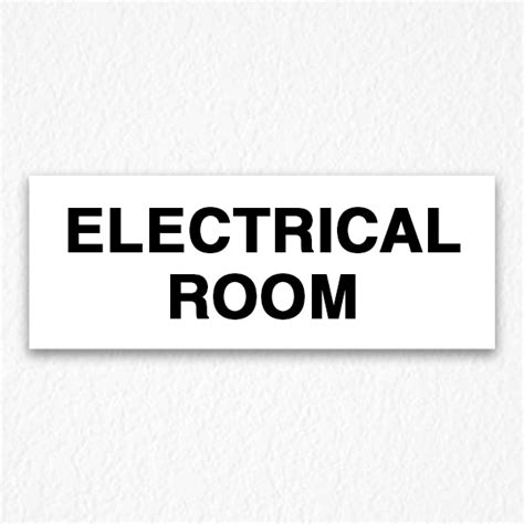 Building Electrical Room - HPD Signs NYC