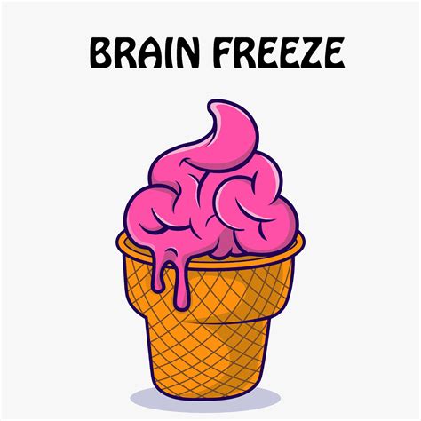 Brain Freeze Cute Art Behance