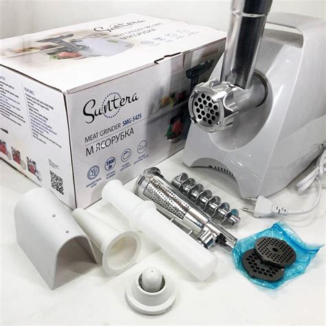 Измельчитель орехов Suntera SMG-5425W, Мощная бытовая мясорубка для ...