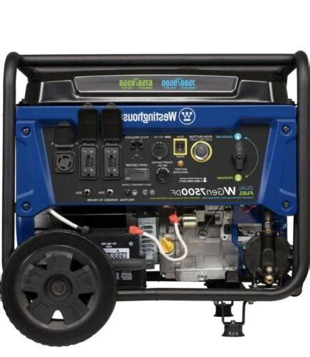 Brand New Westinghouse Portable Generator Wgen Df Dual Fuel