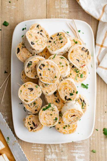 Mexican Pinwheels Easy Appetizers