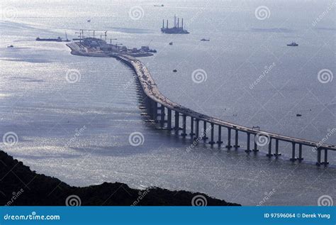 Hong Kong Zhuhai Macao Bridge Hzmb Stock Photo Image Of Macao