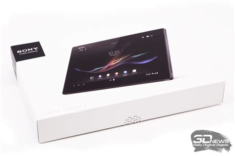 Обзор Sony Xperia Tablet Z: The Real Slim Shady / Планшеты