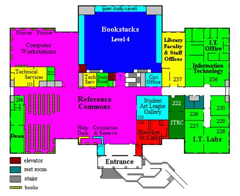 Home - Library Maps & Book Stacks Chart - Library Guides at Long Island ...