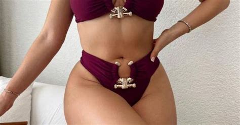 Kadın Italyan Kumaş Toka Detaylı Bikini