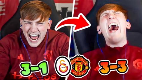 Angry Ginge Fuming At Man Utd Watchalong Highlights Youtube