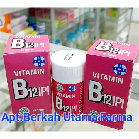 Jual Vitamin B12 Multivitamin IPI Isi 45 Tablet Shopee Indonesia