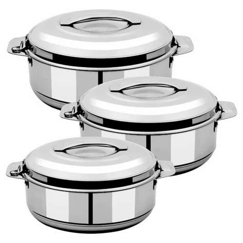 Stainless Steel Pcs Set Cello Maxima Insulated Hot Pot Litre At In Chennai