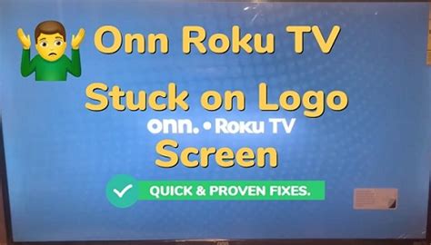 Onn Roku TV Stuck On Logo Screen QUICK FIX In 2024 TechProfet