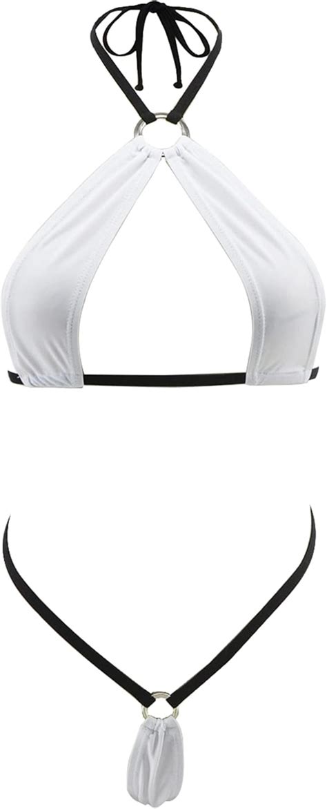 Sherrylo Micro Bikini Extreme Sexy G String Bikinis Slutty Microkini Mini Thong Bathing Suit