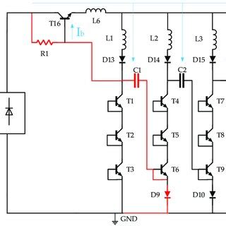 The nanosecond pulse generator using isolating inductors (circuit II ...