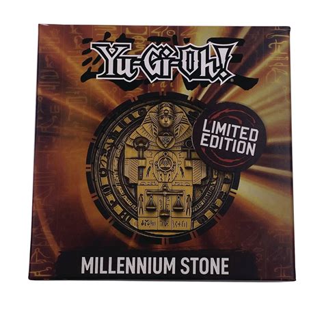 Feb248304 Yu Gi Oh Limited Edition Replica Millenium Stone Previews